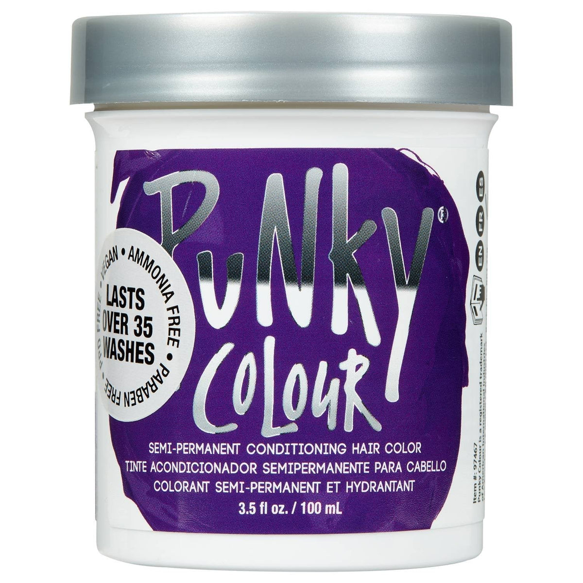 Punky Colour Semi-Permanent Hair Color Plum