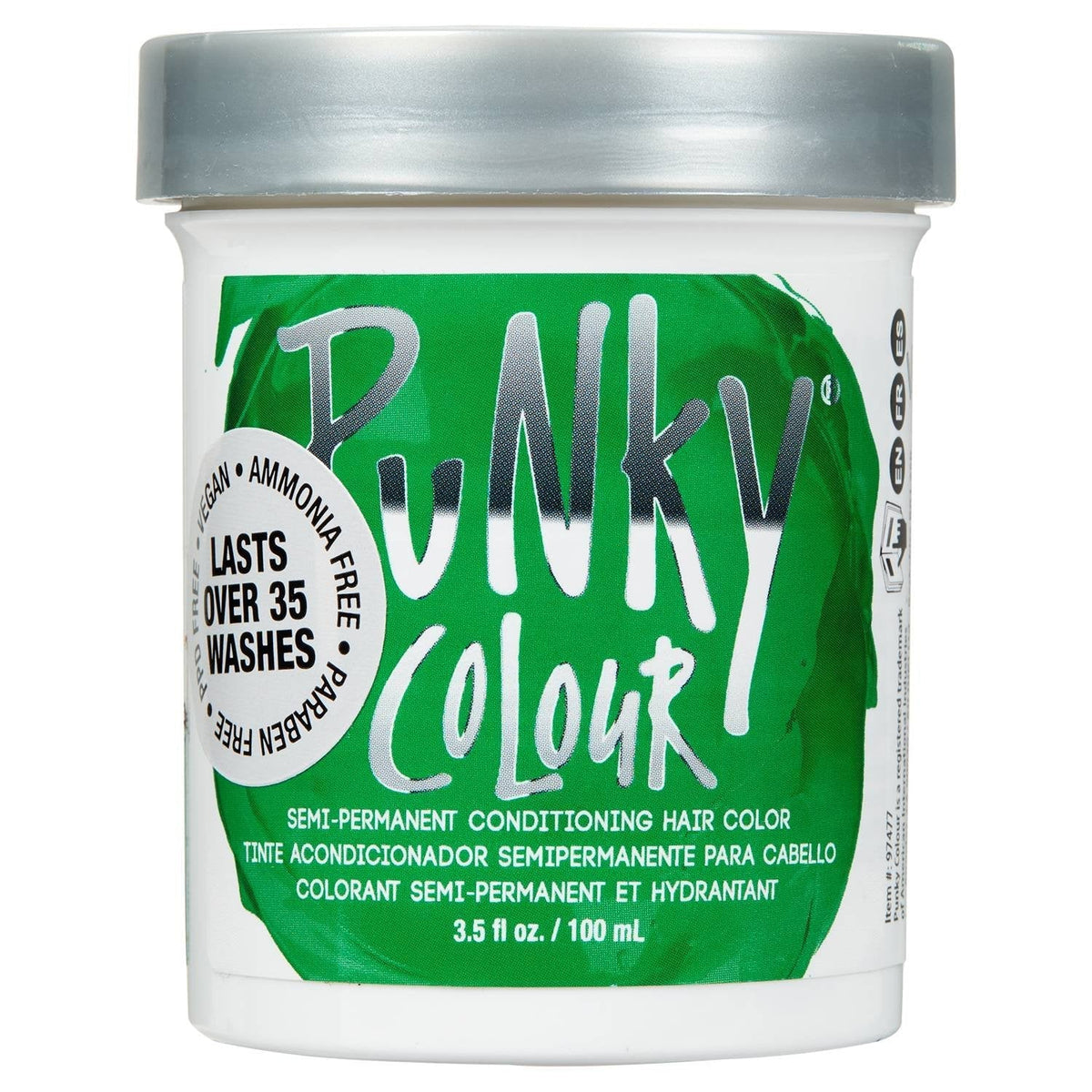 Punky Colour Semi-Permanent Hair Color Apple Green