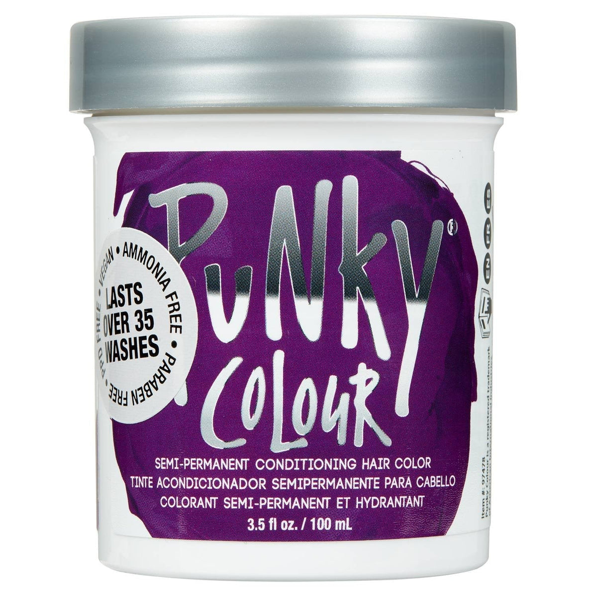 Punky Colour Semi-Permanent Hair Color Purple