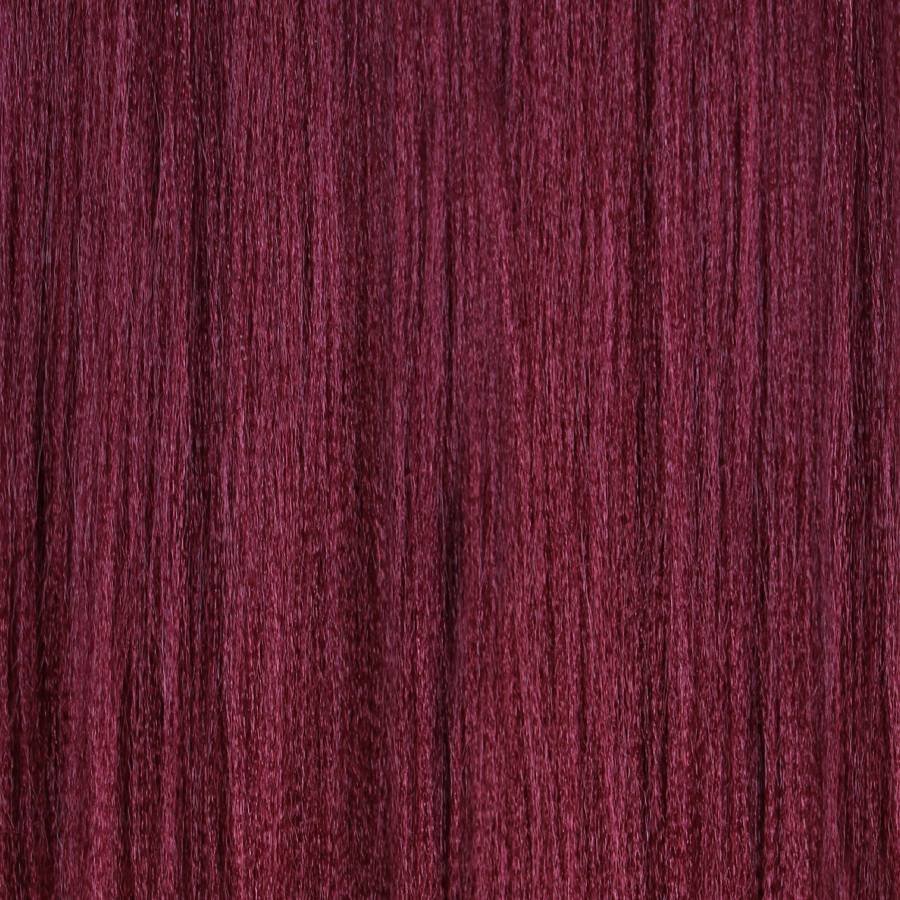 SYNTHETIC WEAVING HAIR DIVA DOLLS DD117 NEW YORK CURL COLOR-#BURGUNDY