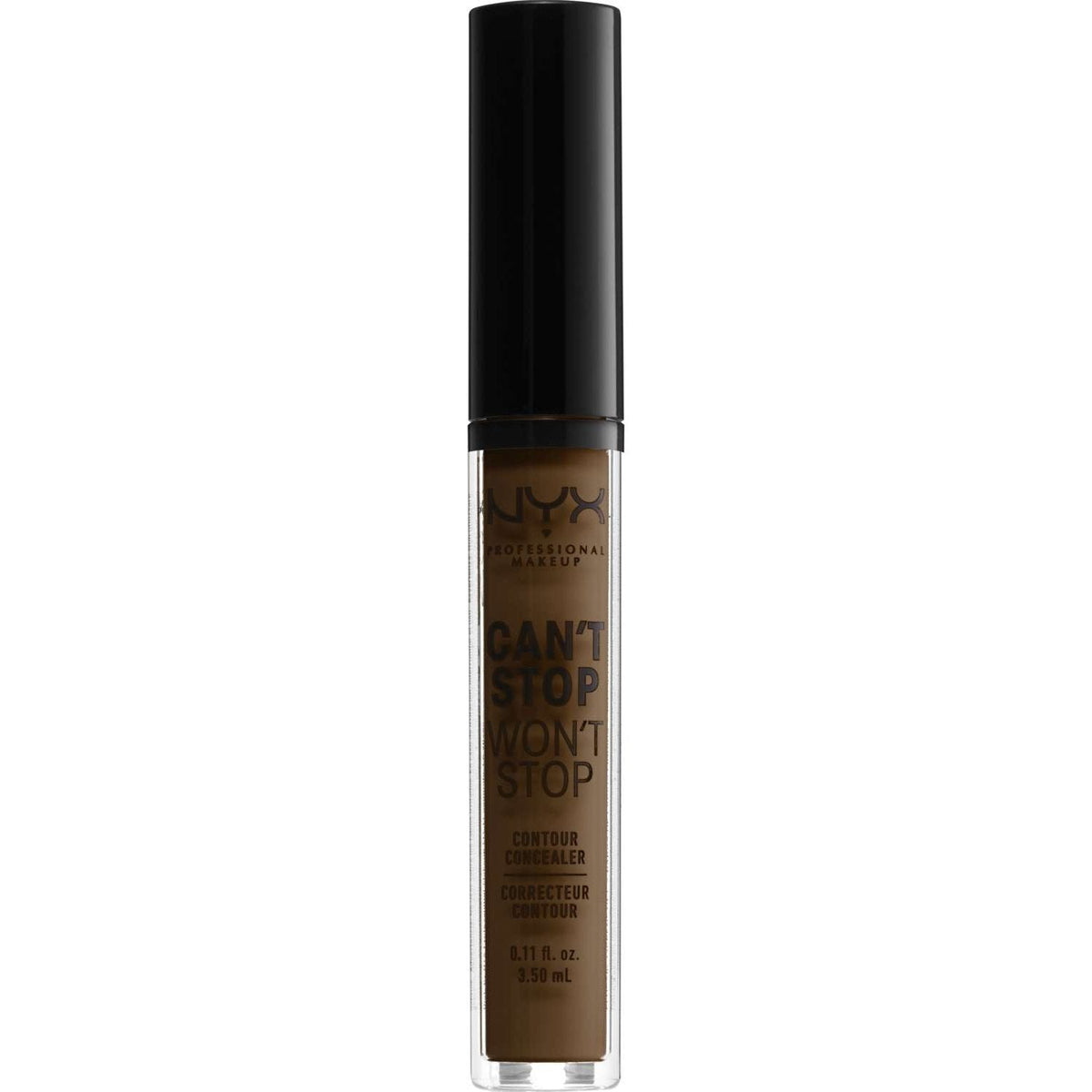 NYX Cant Stop Wont Stop Contour Concealer 22.3 - Walnut 0.11 Fl Oz