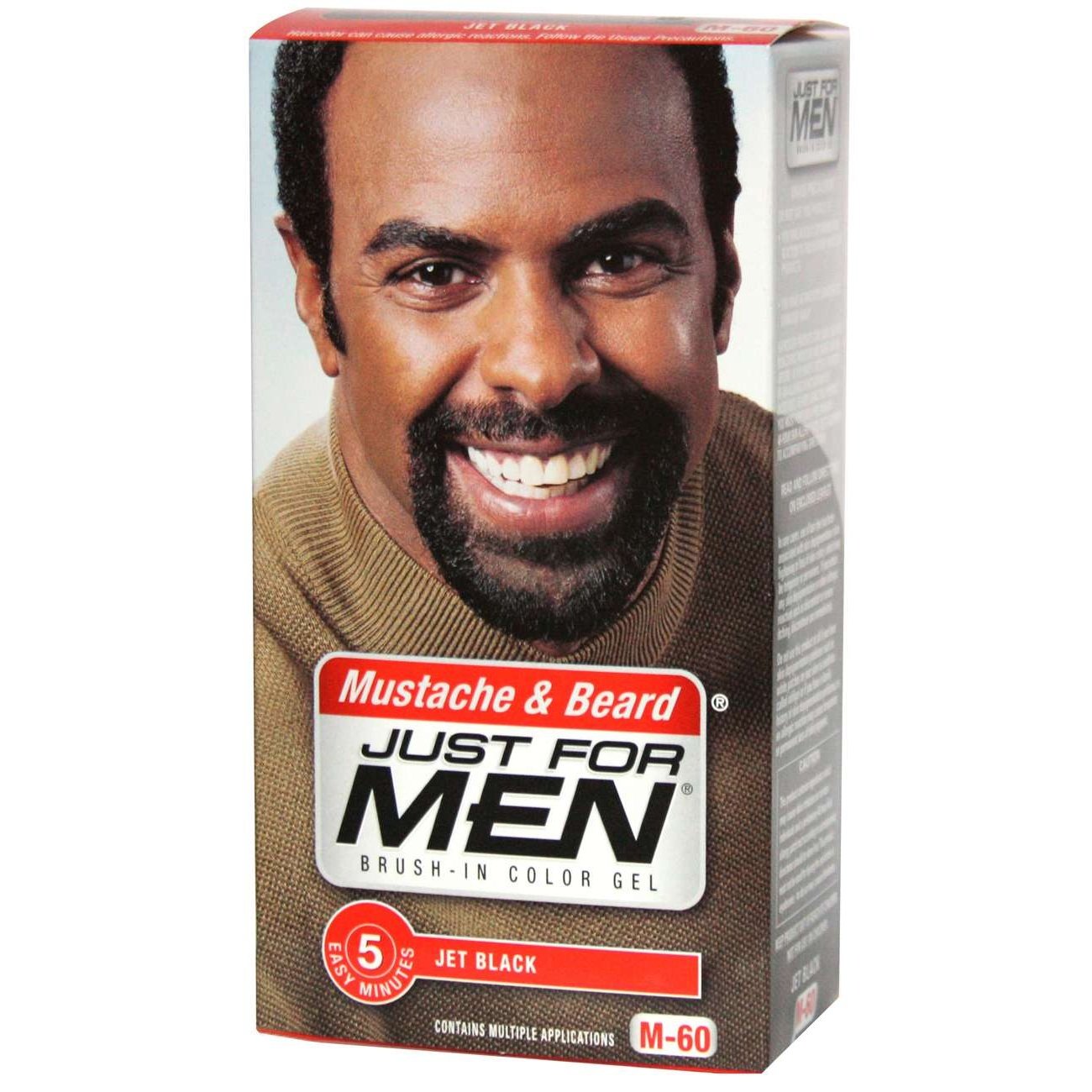 Just For Men Moustache Beard 60 Jet Black