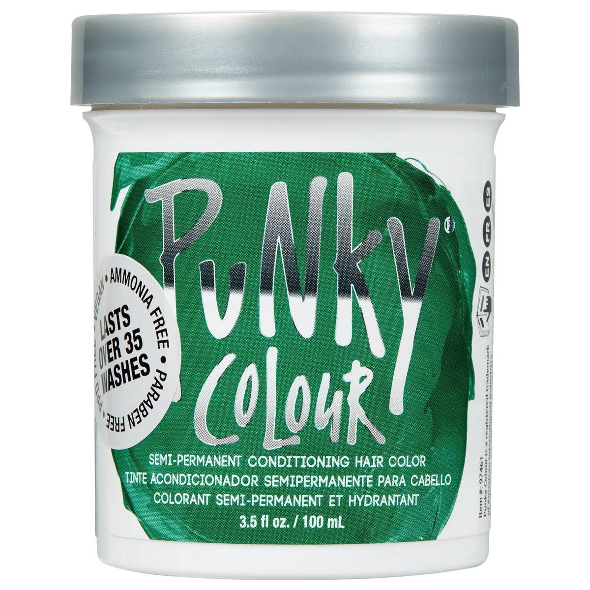 Punky Colour Semi-Permanent Hair Color Alpine Green