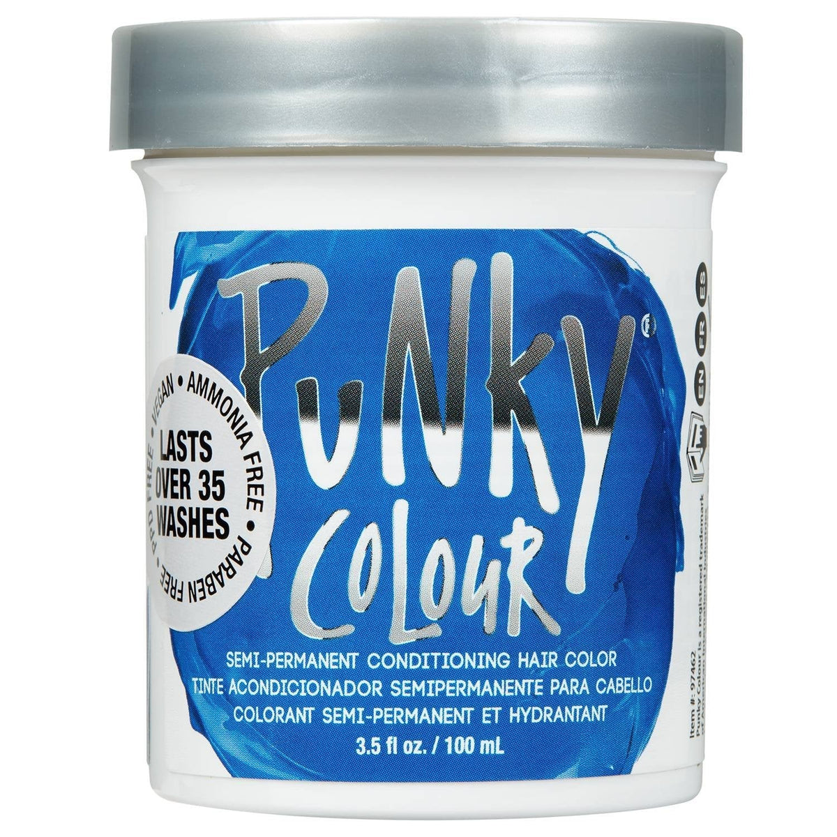 Punky Colour Semi-Permanent Hair Color Atlantic Blue