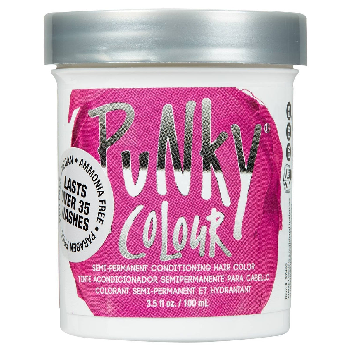Punky Colour Semi-Permanent Hair Color Flamingo Pink