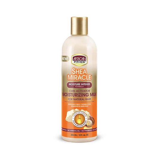 African Pride Shea Butter Miracle Silky Hair Moisturizer 12 Oz