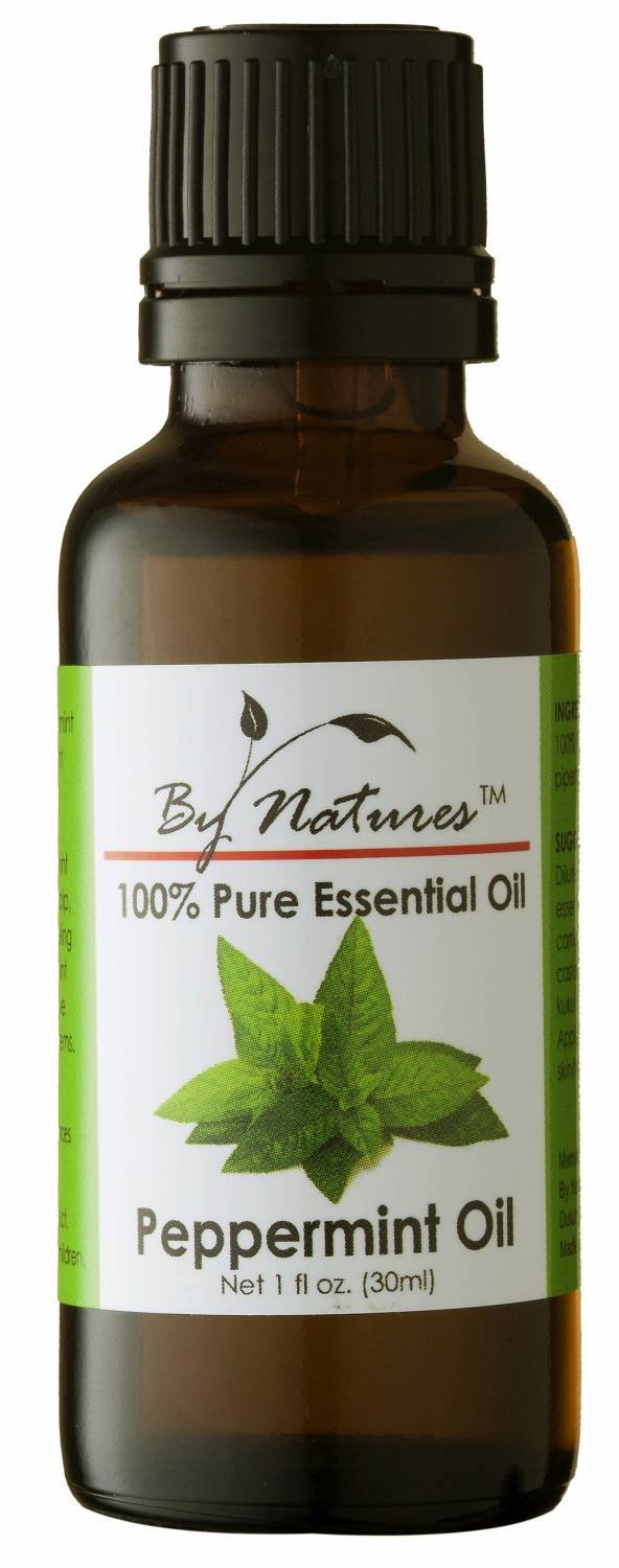 By Natures 100% Pure Essential Peppermint Oil
