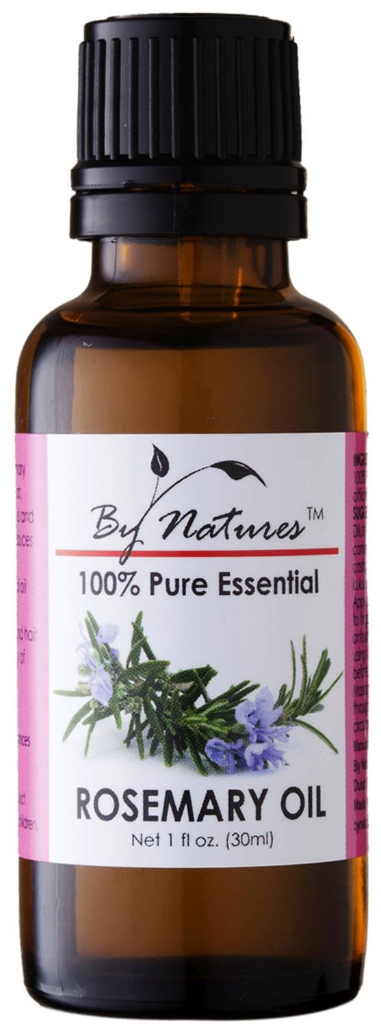 By Natures 100% Pure Essential Rosemary Oil
