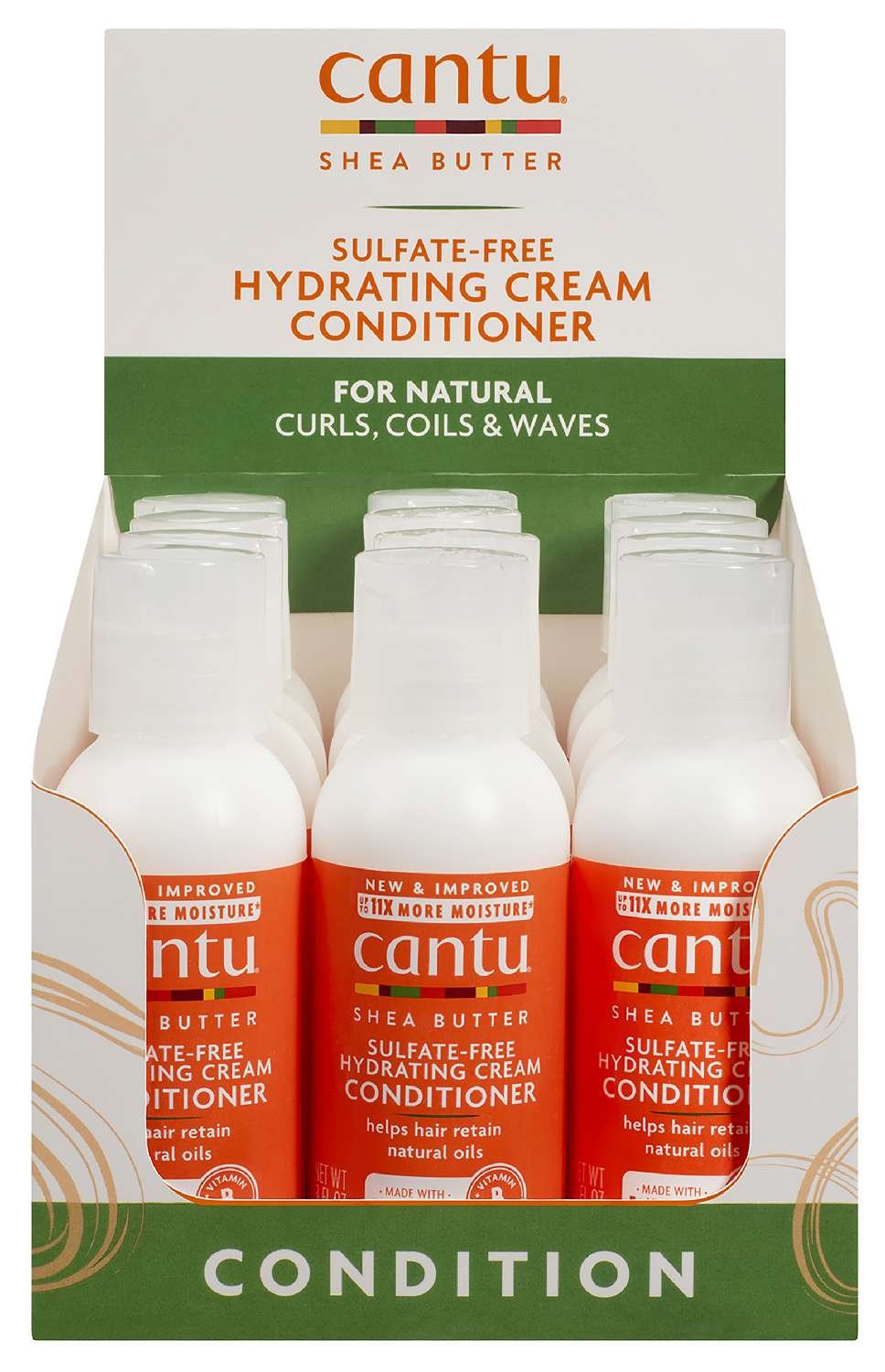 CANTU SHEA BUTTER FOR NATURAL HAIR SULFATE-FREE HYDRATING CREAM CONDITIONER