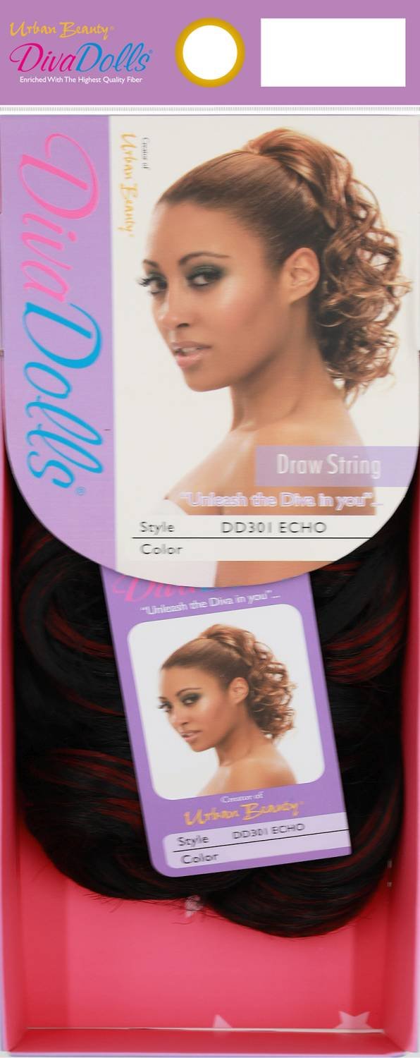 SYNTHETIC DRAW STRING DIVA DOLLS DD301 ECHO COLOR F27/613