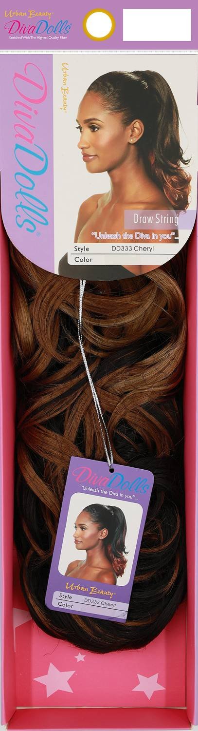 SYNTHETIC DRAW STRING DIVA DOLLS DD333 CHERYL COLOR #4