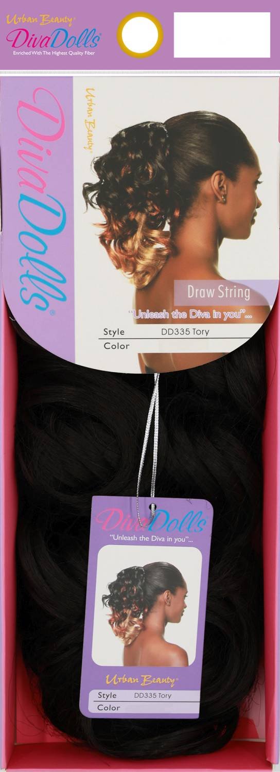 SYNTHETIC DRAW STRING DIVA DOLLS DD335 TORY COLOR #1B