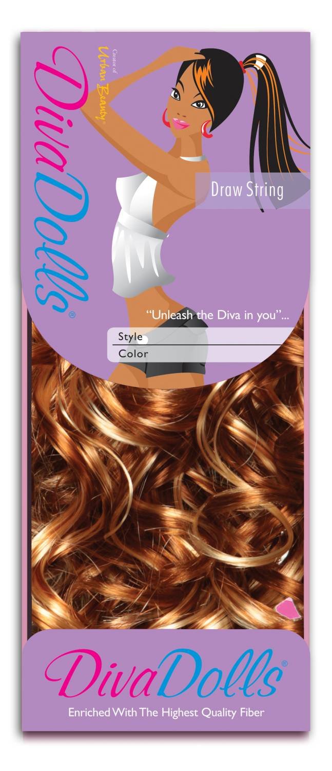 SYNTHETIC DRAW STRING DIVA DOLLS DD337 IGGY COLOR #2