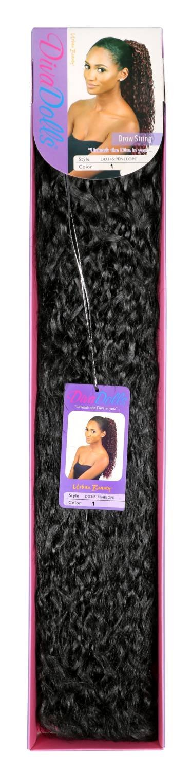 SYNTHETIC DRAW STRING DIVA DOLLS DD345 PENELOPE COLOR #1B