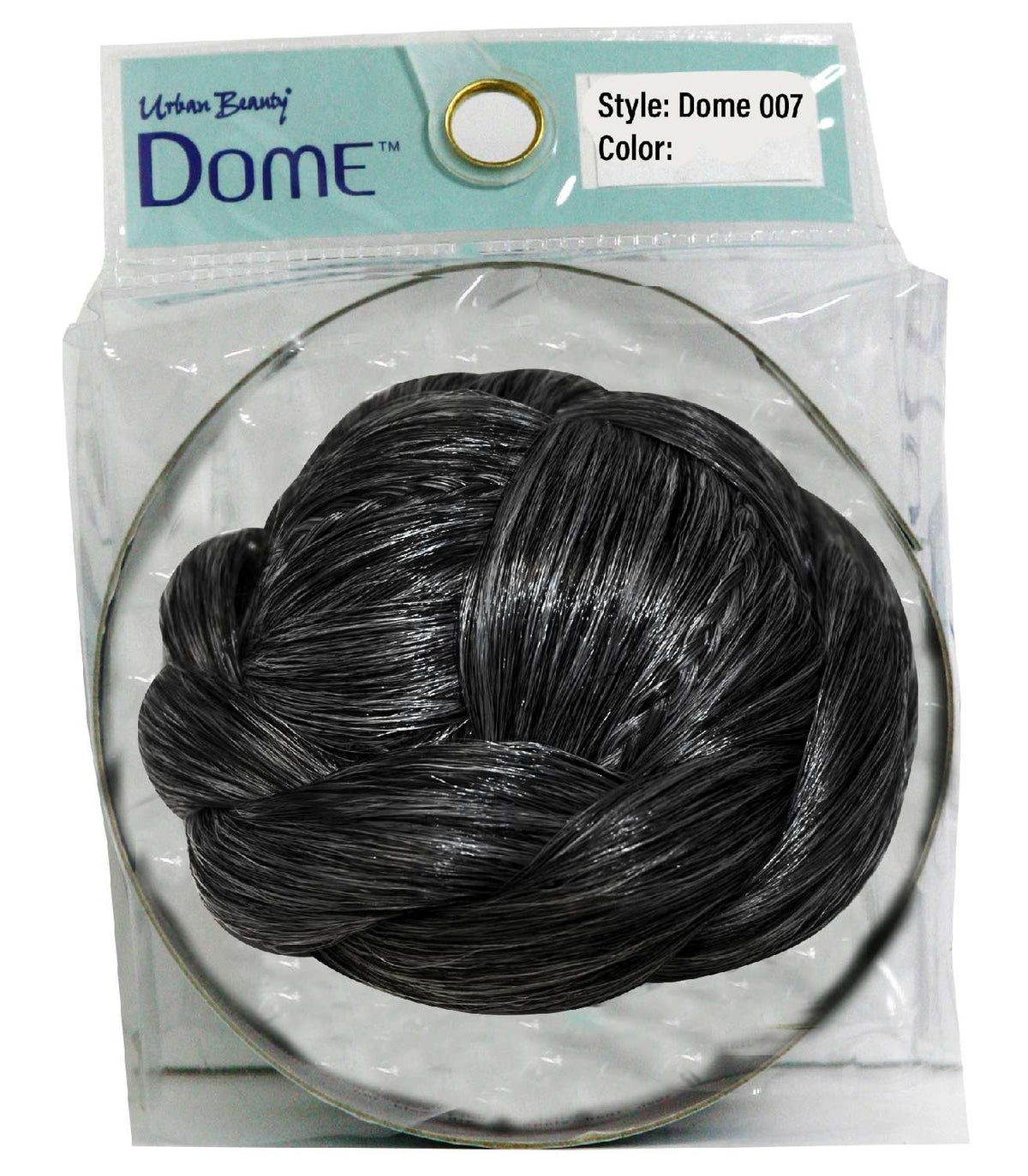 SYNTHETIC DOME STYLE NO.007 (BRAID WITH MICRO BRAID INSIDE-LARGE)-#1B