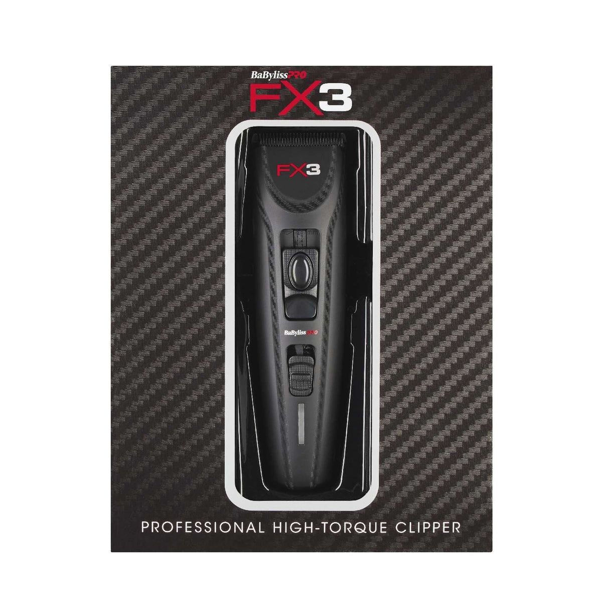 Babylisspro Fx3 Professional High Torque Clipper Black