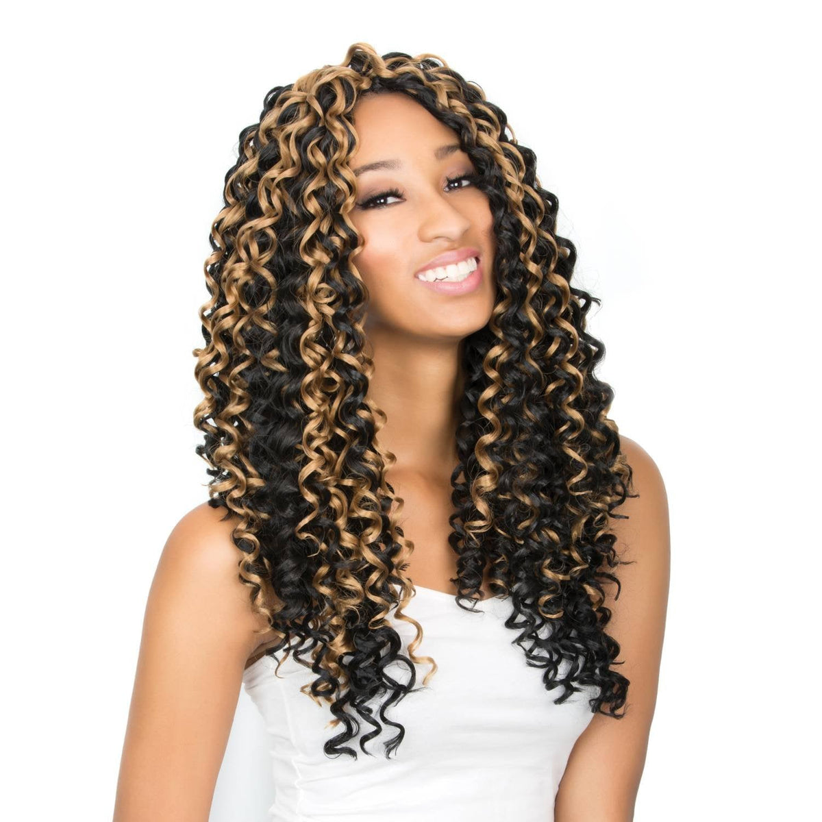SYNTHETIC NATURALL CROCHET BRAID  DEEP TWIST COLOR-#99J