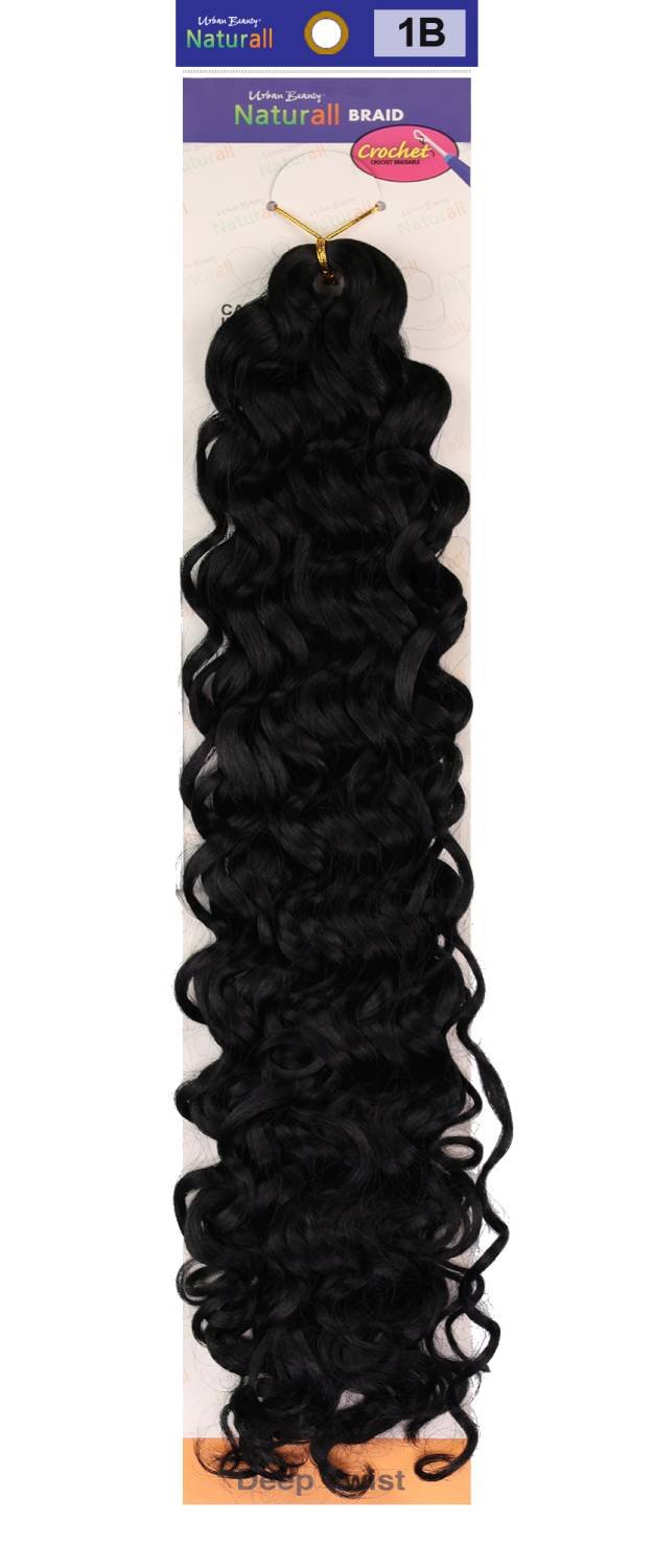SYNTHETIC NATURALL CROCHET BRAID  DEEP TWIST COLOR-#99J