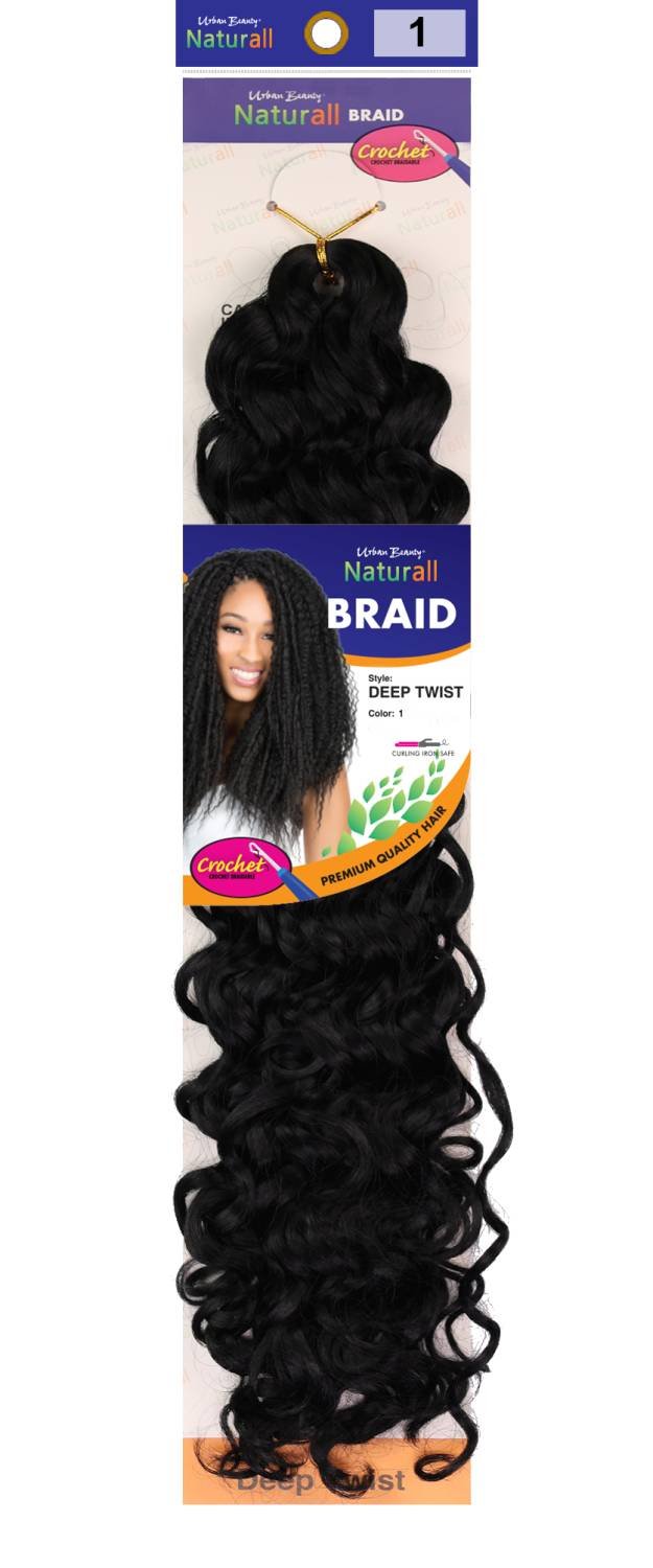 SYNTHETIC NATURALL CROCHET BRAID  DEEP TWIST COLOR-#99J
