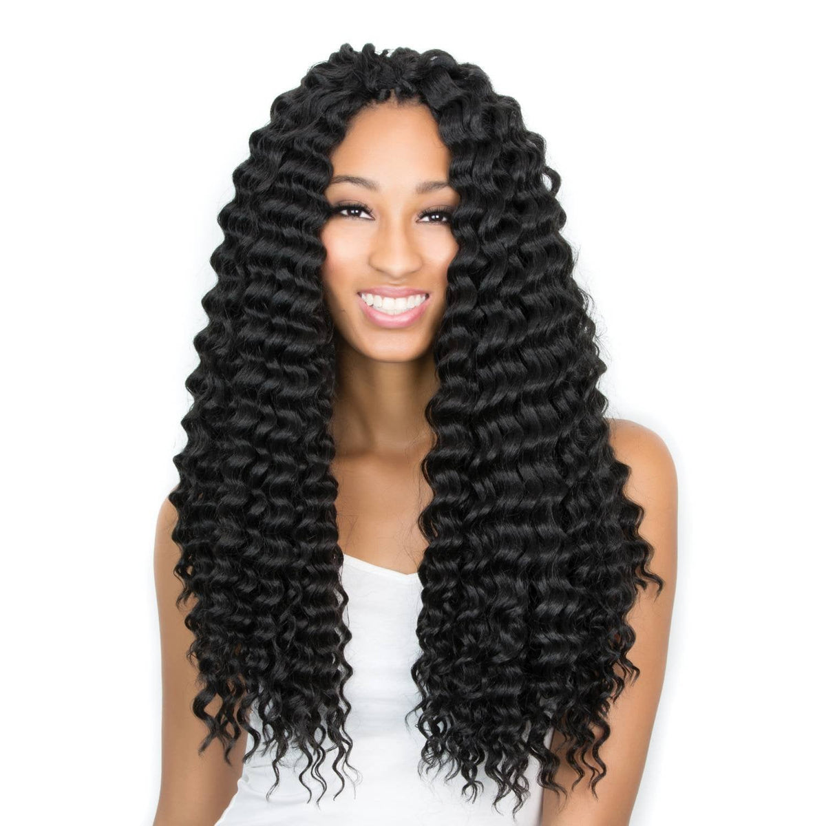 SYNTHETIC NATURALL CROCHET BRAID  GODDESS DEEP COLOR-#99J