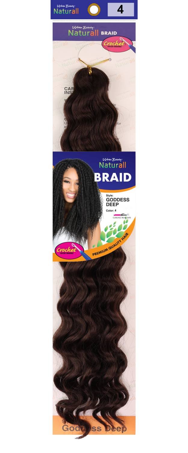 SYNTHETIC NATURALL CROCHET BRAID  GODDESS DEEP COLOR-#99J