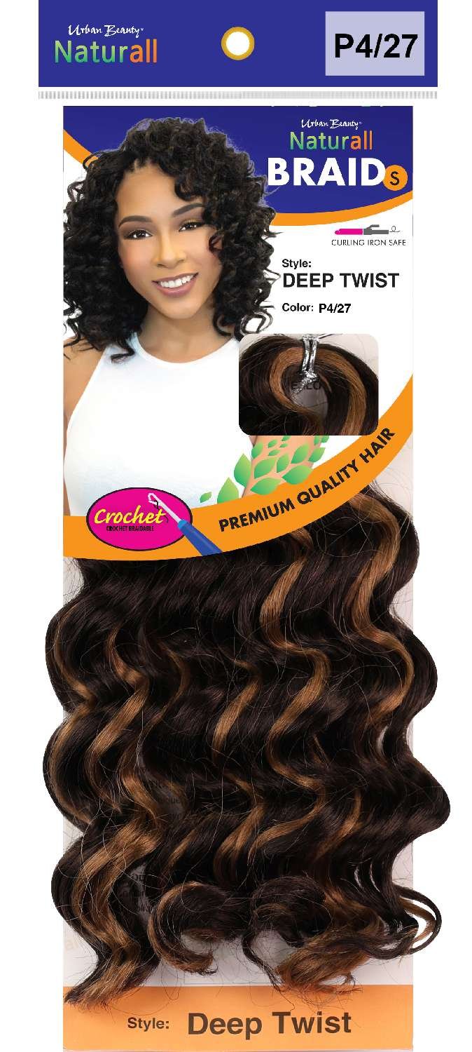 SYNTHETIC NATURALL SHORT CRECHET BRAID DEEP TWIST-P4/27