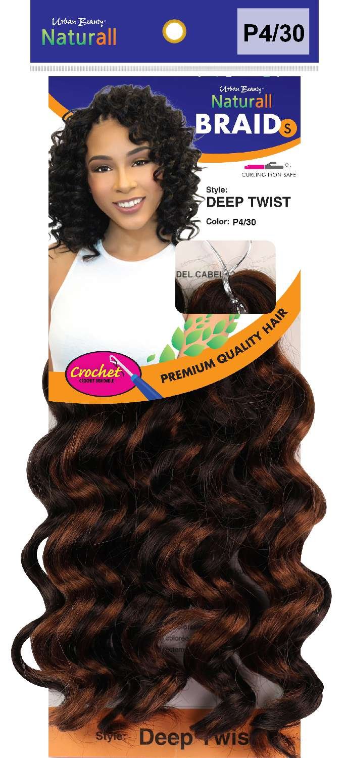 SYNTHETIC NATURALL SHORT CRECHET BRAID DEEP TWIST-P4/30