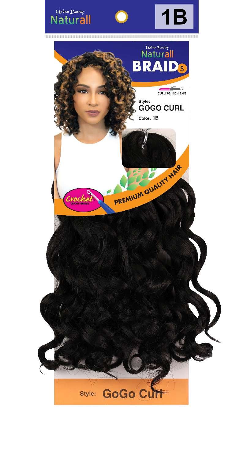 SYNTHETIC NATURALL SHORT CRECHET BRAID GOGO/C-#1B