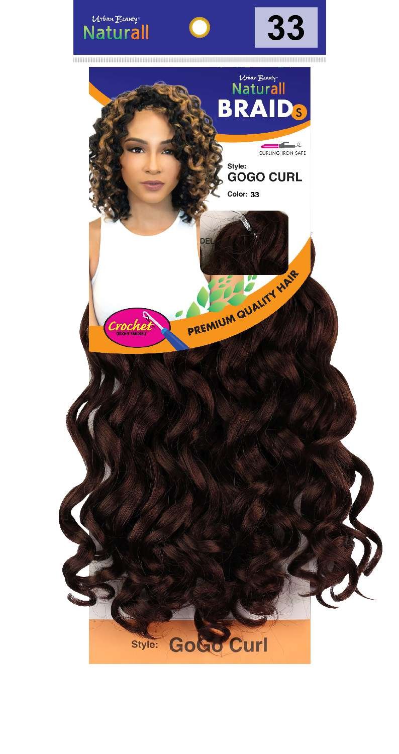 SYNTHETIC NATURALL SHORT CRECHET BRAID GOGO/C-#33