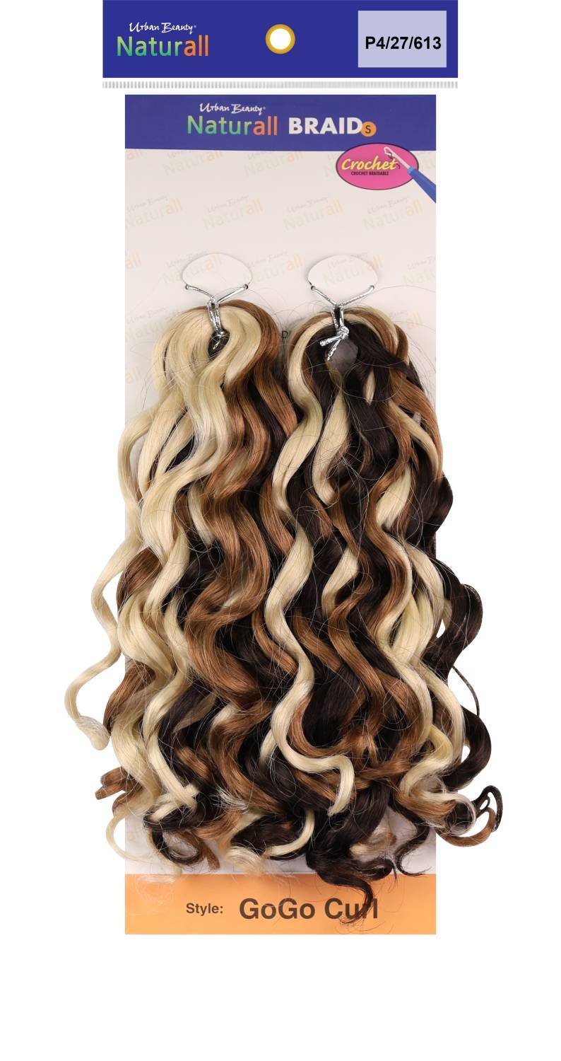 SYNTHETIC NATURALL SHORT CRECHET BRAID GOGO/C-#BURGUNDY