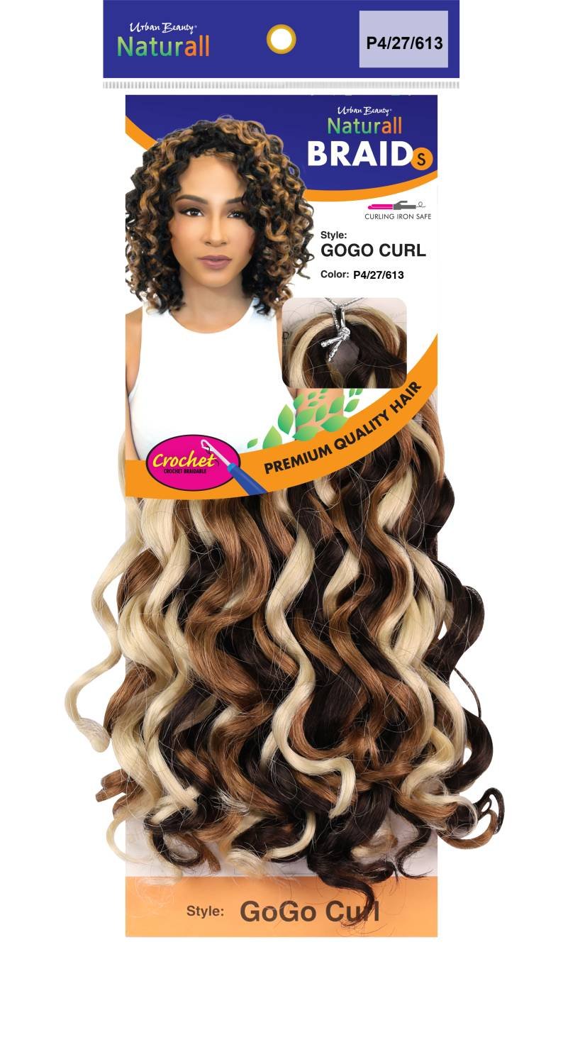 SYNTHETIC NATURALL SHORT CRECHET BRAID GOGO/C-#BURGUNDY