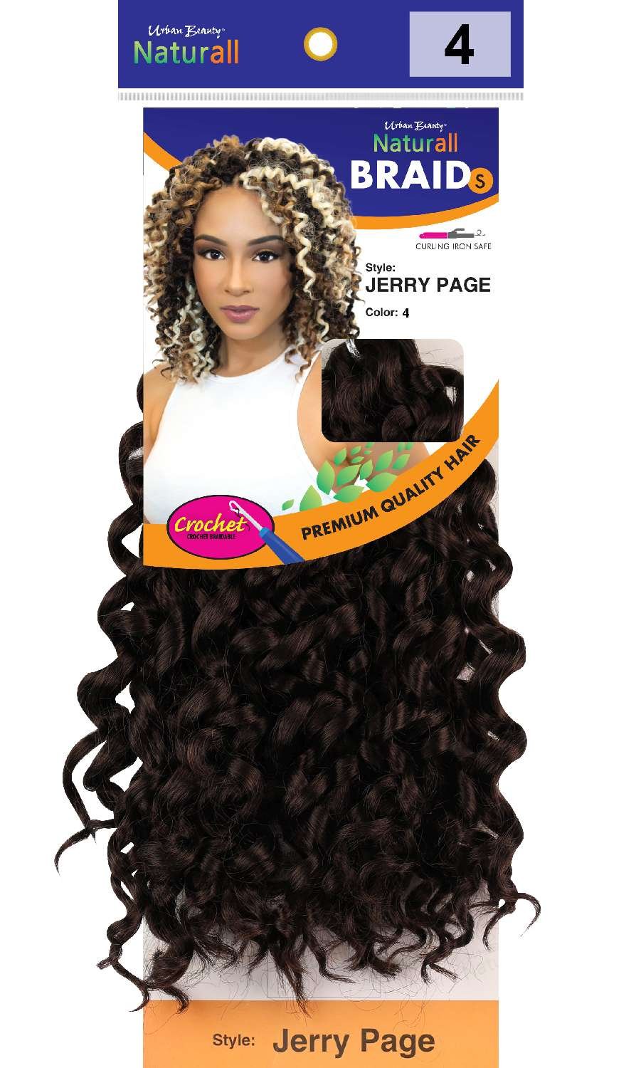 SYNTHETIC NATURALL SHORT CRECHET BRAID JERRY PAGE-#4