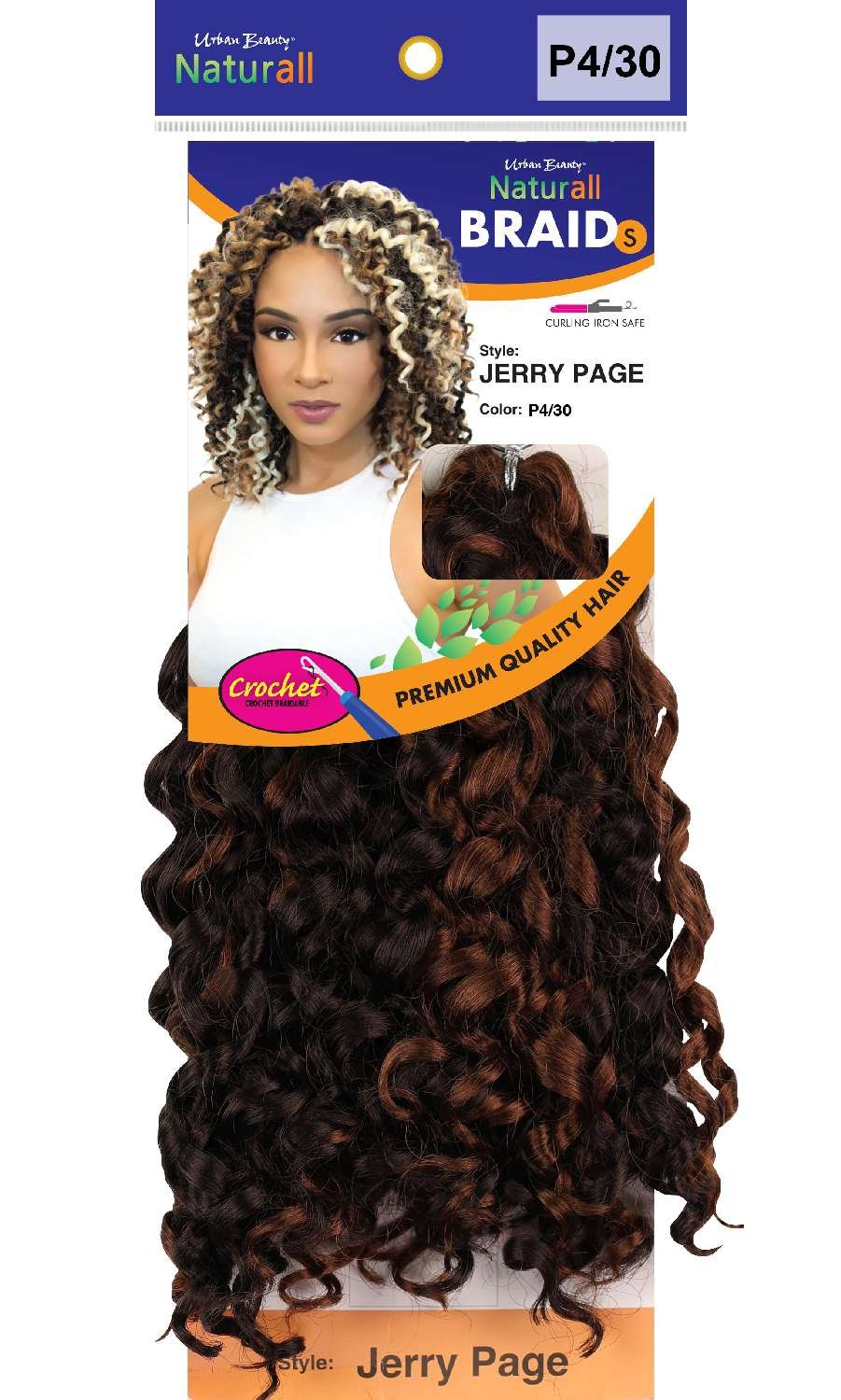 SYNTHETIC NATURALL SHORT CRECHET BRAID JERRY PAGE-P4/30