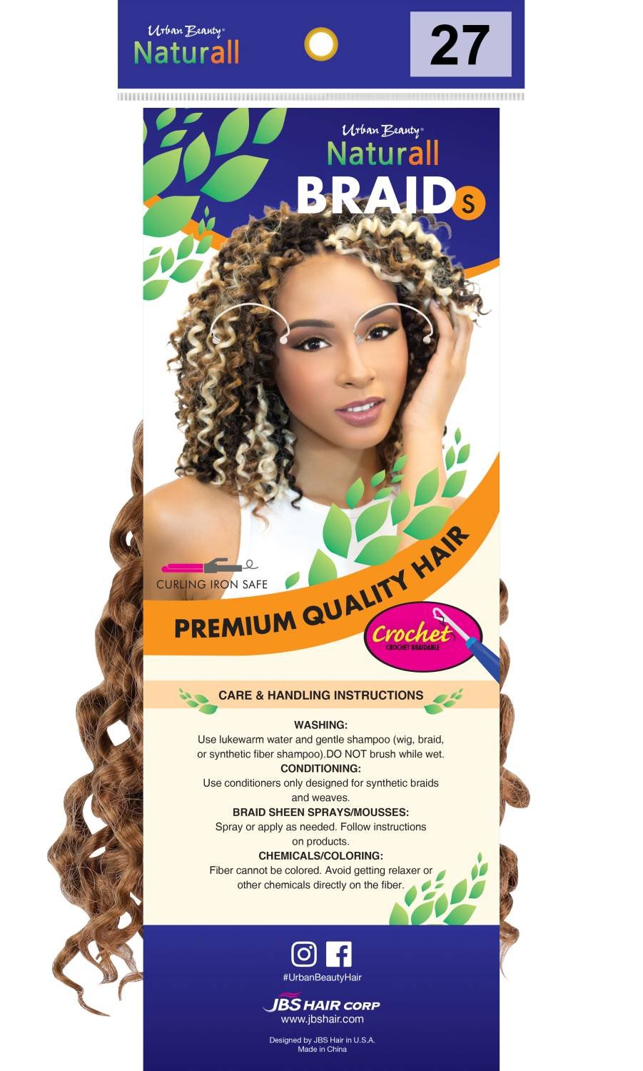 SYNTHETIC NATURALL SHORT CRECHET BRAID JERRY PAGE-#613