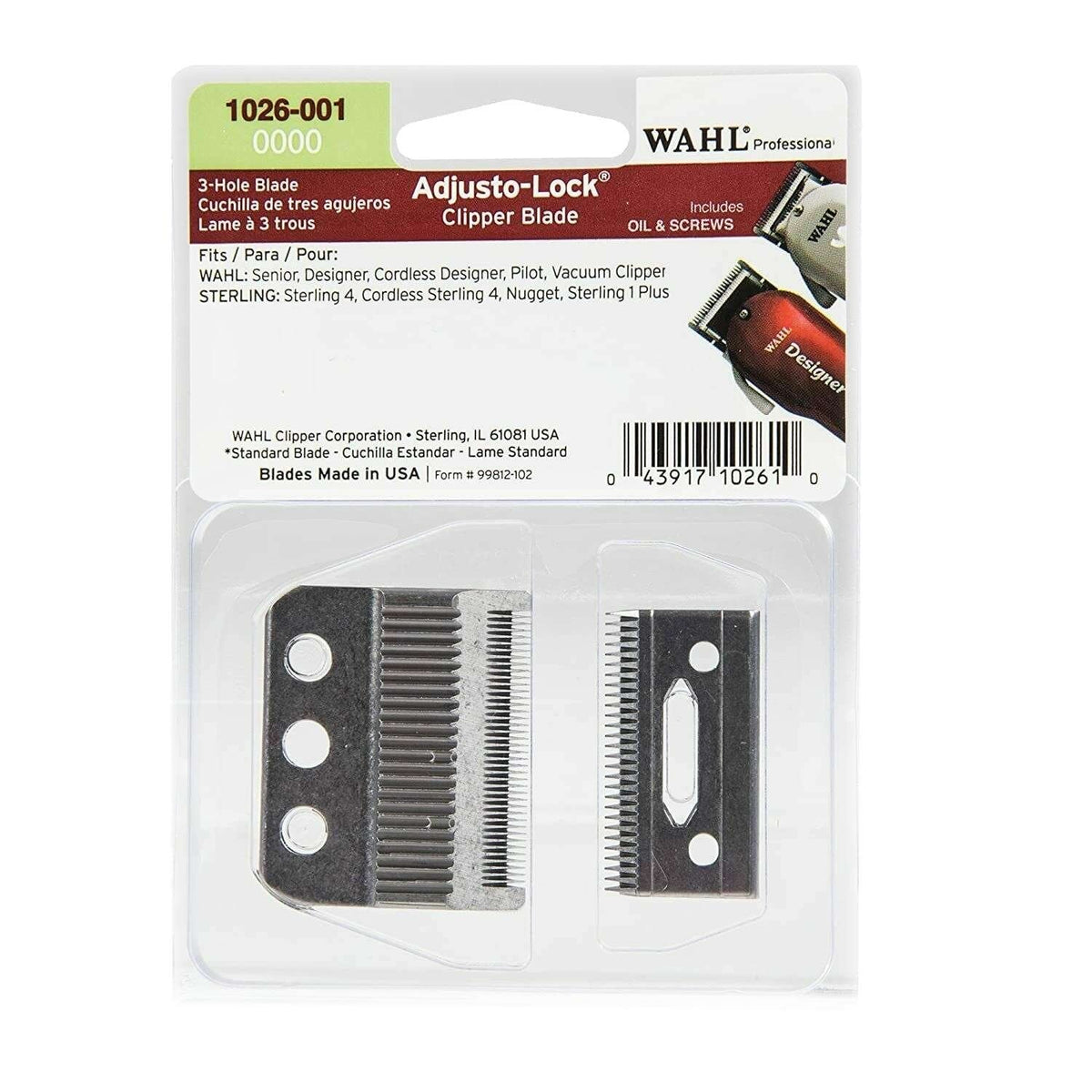 Wahl Detachable Blade 0000
