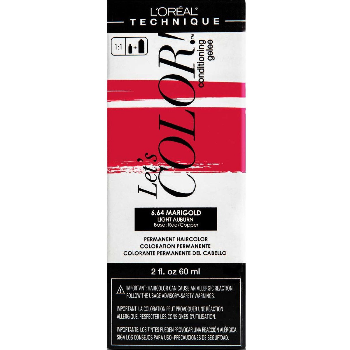 Loreal Lets Color 6.64 Marigold